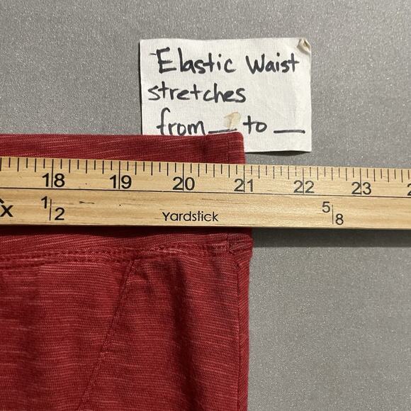 Horny Toad Escapade Skirt Size Small Red Organic Cotton Knit Eco Outdoors Casual - Picture 9 of 11